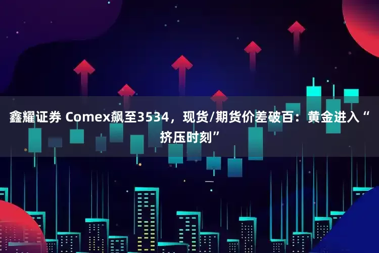 鑫耀证券 Comex飙至3534，现货/期货价差破百：黄金进入“挤压时刻”